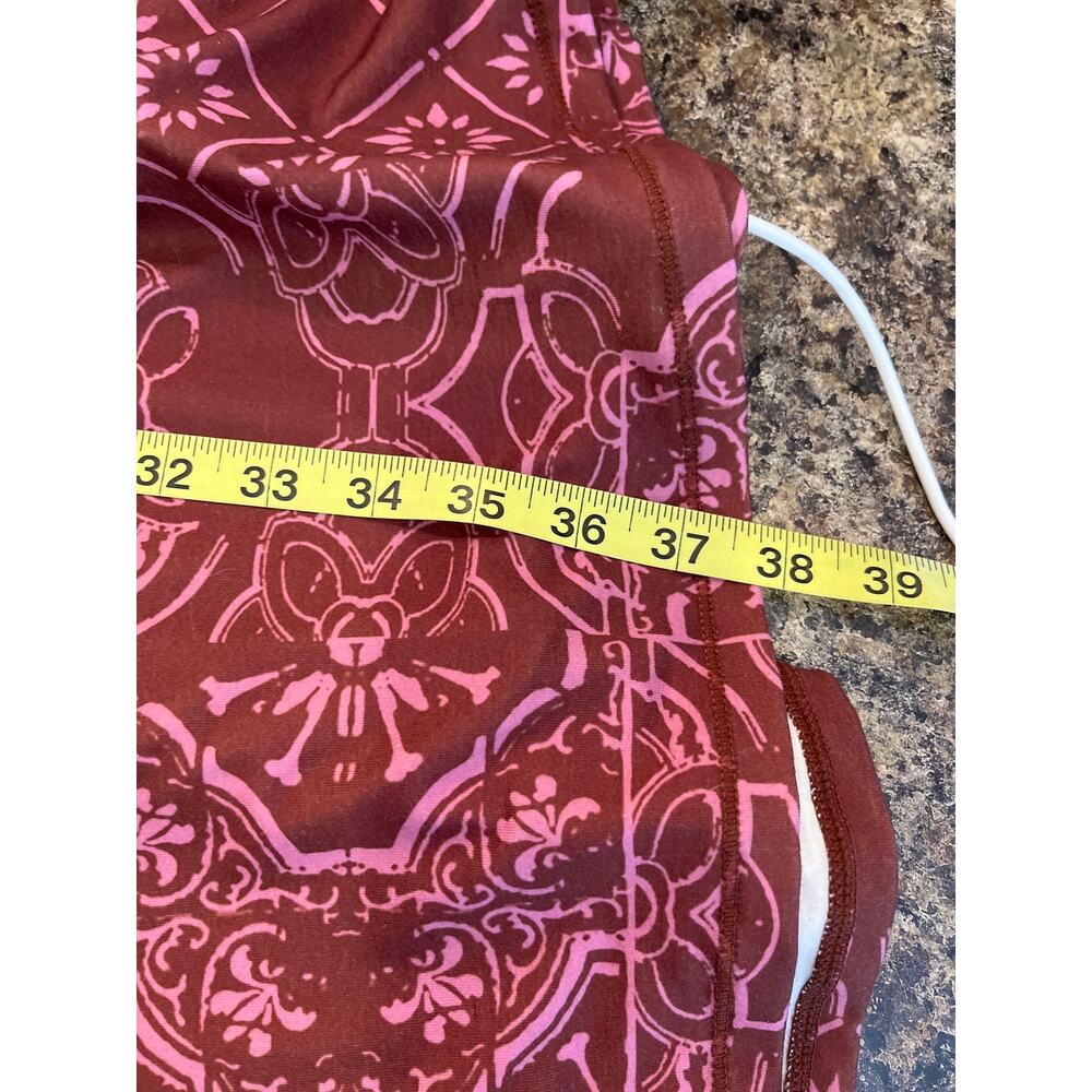 Prana Mauve Patterned Racerback Dress - Picture 9 of 9